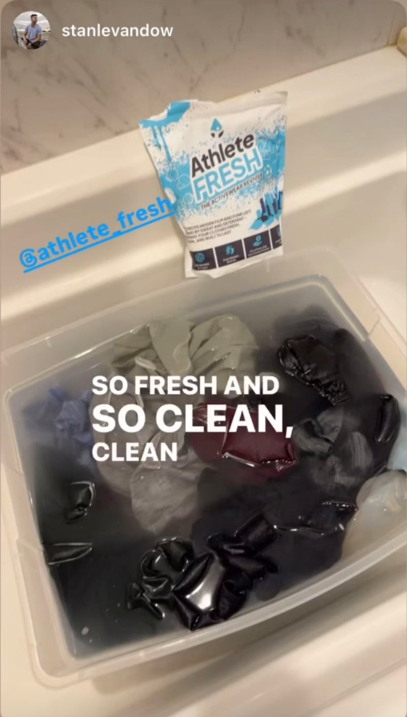 Athlete Fresh | Deep Clean Athletic Gear, Stay Fresh, Play Hard