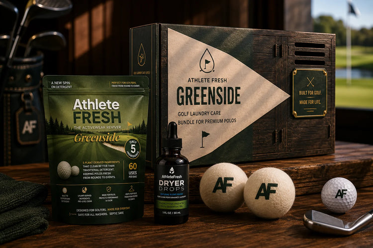 Athlete Fresh Greenside golf bundle with contents